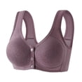thumbnail image 1 of Timegard Front Closure Bras for Women Plus Size Full Coverage Comfort Wireless Bras Everyday Bralette, 1 of 2