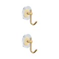 thumbnail image 3 of maskred Multi-purpose Acrylic Luxury Wall Hook Strong Bearing Capacity Suitable For All Settings gold 2Set, 3 of 6