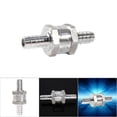 thumbnail image 3 of Aluminum One Way Petrol Silver Check Valve, Automobile Check Valve, For Low Pressure Fuel Systems Carburetors, 3 of 5