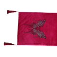 thumbnail image 3 of Abbracc 10 Colors Bed Runner Delicate Bedding 45 x 180cm Rose Red, 3 of 9