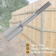 thumbnail image 4 of Fence Post Driver, 20cm Long T Shaped Post Hammer Drill Attachment for Installing Fence Posts, 4 of 7