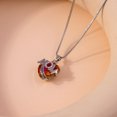 thumbnail image 2 of Nvzi Mother's Day Gift Ideas - Mothers Day Necklace for Mom Mothers Day Gifts for Mom from Son Gifts for Her Mom Gifts for Mothers Day Grandma Mothers Day Gift(Red), 2 of 5