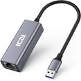 thumbnail image 2 of QJUHUNG USB 3.0 Gigabit Ethernet LAN RJ45 1000Mbps Network Adapter  Windows PC Mac, 2 of 8
