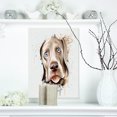 thumbnail image 1 of Cute Dog Portrait Watercolor - Oversized Animal Wall Art, 1 of 3