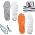 thumbnail image 1 of Footstr Insoles, Breathable Soft Foam Shoe Insole, 4D Cloud Tech Sports Insoles with Arch Support for Men, Orthopedic Shock Absorption Inserts for Running, Walking, Work Shoes(2PCS-F,6.5-7.5), 1 of 8