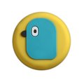 thumbnail image 1 of Guard Cartoon Door Handle Stopper Bumpers Buffer Wall Protectors Doorknob Crash Pad Self Adhesive Design For HomeBird Pattern, 1 of 1