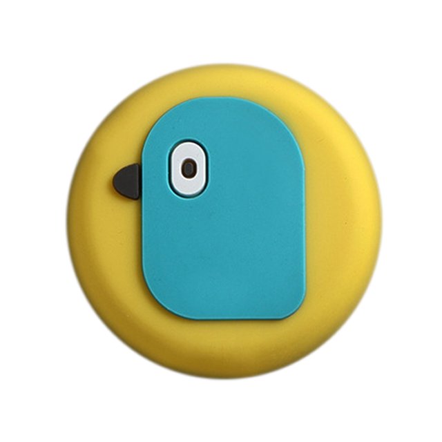 Guard Cartoon Door Handle Stopper Bumpers Buffer Wall Protectors Doorknob Crash Pad Self Adhesive Design For HomeBird Pattern