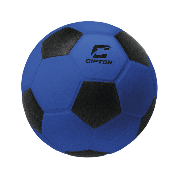 Cipton Silent Soccer ball - Blue - Official Size