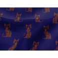 thumbnail image 4 of oneOone Viscose Jersey Fabric Cat Ikat Print Fabric By Yard 60 Inch Wide, 4 of 5
