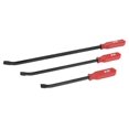 thumbnail image 2 of Performance Tool Pry Bar W2023 12 Inch/17 Inch/24 Inch Length; Curved Blade End; Powder Coated; Black; Carbon Steel; Capped End Ergonomical Handle; Set Of 3, 2 of 3