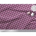 thumbnail image 2 of Soimoi Poly Georgette Fabric Check & Floral Artistic Printed Craft Fabric by the Yard 52 Inch Wide, 2 of 3