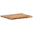 thumbnail image 5 of vidaXL Table Top Solid Acacia Wood 80x(50-60)x3.8 cm, 5 of 5