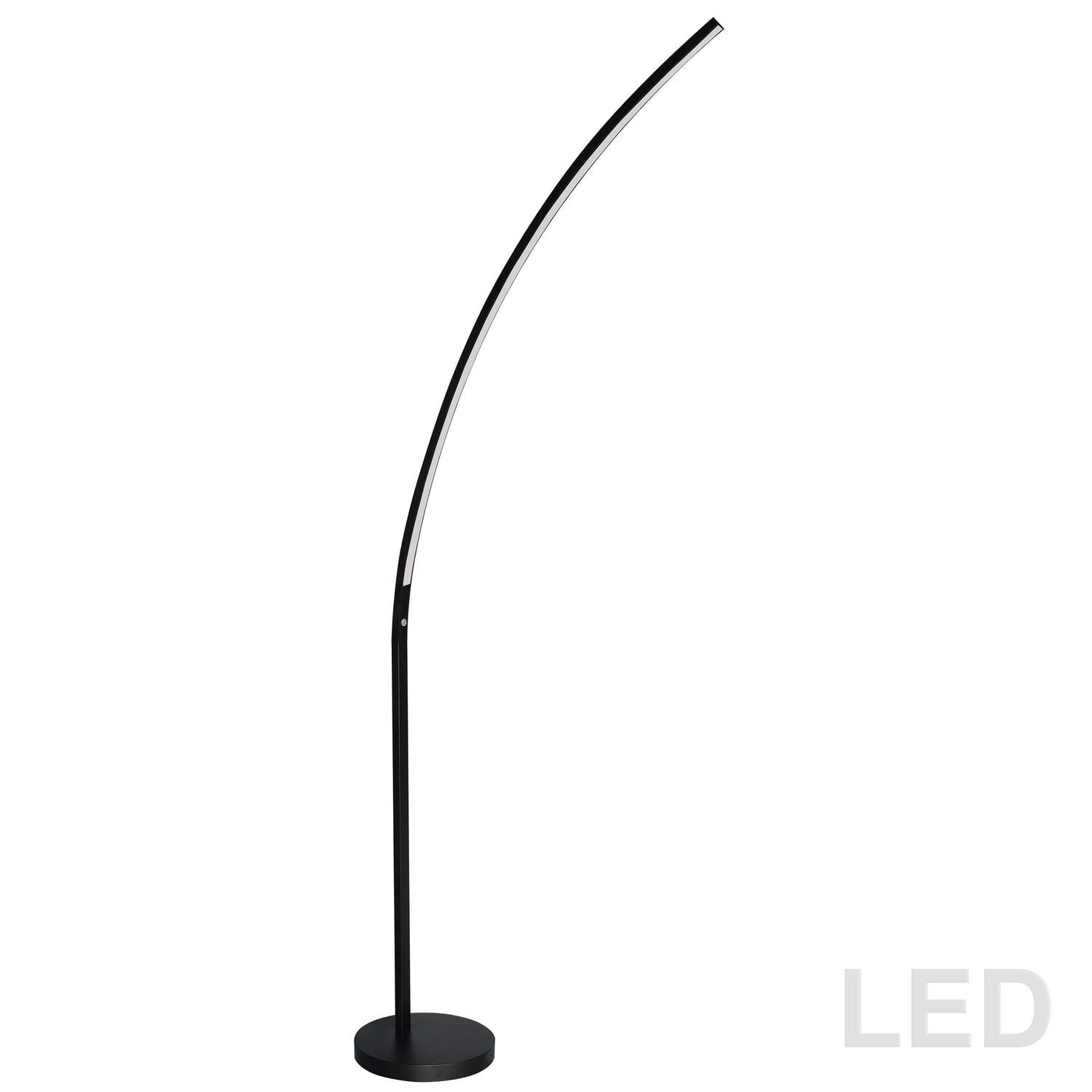 Lampadaire Dainolite 412LEDF-MB Noir Mat