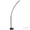 thumbnail image 1 of Dainolite 412LEDF-MB Matte Black Floor Lamp, 1 of 3