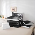 thumbnail image 5 of YST Ensemble Douillette 7 Pcs Format Double Noir Blanc Lit Cheval en Sac, Animaux Vintage – Idée Cadeau Parfaite, 5 of 5