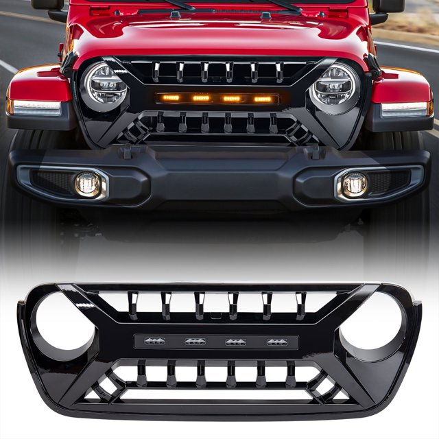 Armor Grille W Amber Lights AND FR