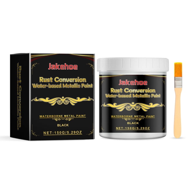 150g Rust Converter Primer Paint - Water-Based Metal Coating, Creates Stable Surface for Long-Lasting Protective Finish