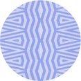 thumbnail image 1 of Ahgly Tapis Rond Lavable en Machine Intérieur Transitionnel Bleu Ciel, 8 Pieds Rond, 1 of 7