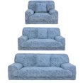 thumbnail image 1 of Unique Bargains Sofa Covers 1-Piece Polyester Spandex Fabric Stretch Floral Slipcover, 1 of 8