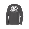 thumbnail image 2 of Gravity Outdoor Co. Chandail à Manches Longues - Charbon - Logo Blanc - m, 2 of 2