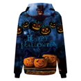 thumbnail image 5 of MesaSe Halloween Femmes de la Mode Quotidienne Polyvalent Décontracté Sweat à Manches Longues Imprimé Top Sweatshirt, 5 of 5