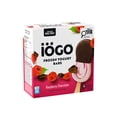 thumbnail image 4 of IÖGO Frozen Yogurt Bars, Raspberry Chocolate 1/2 Dipped In Chocolatey Coating, 4 x 80 ml, 4 of 7