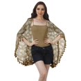 thumbnail image 2 of Moomaya Front Open Printed Shrug Beach Clothes For Kimono Cardigans For Women, 2 of 5