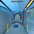 thumbnail image 2 of Pop Up Privacy Tent Shower Tent Outdoor Camping Bathroom Toilet, 2 of 8