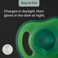 thumbnail image 2 of Tommee Tippee Ultra-light Day and Night Pacifiers, 0-6m, 4 Count, One-Piece Silicone Design, Soft Skin Feel, 2 of 7