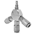 thumbnail image 3 of Way Quick Coupler,3 Ways Air Hose Way Air Hose Manifold Quick Coupler Superior Craftsmanship, 3 of 11