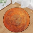 thumbnail image 2 of Tapis de Salon Rond à Grain de Bois pour Enfants, Tapis de Sol pour la Maison, Tapis de Jeu, Tapis de Yoga pour Salon, Rond, Design Rond, 2 of 2
