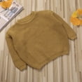 thumbnail image 4 of Faithtur Toddler Baby Fall Winter Sweaters, Long Sleeve Knitted Pullover Clothes, 4 of 9