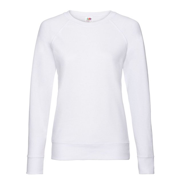 Fruit of the Loom Chandail Molletonné Raglan Léger pour Femme Coupe Féminine