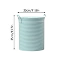 thumbnail image 3 of Binwennn X Hamper Clothes Foldable Household Bathroom Storage Bucket Toy Clothing Storage Dormitory Sorting Laundry, 3 of 4