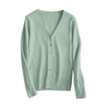 thumbnail image 1 of Erwazi Cardigans pour Femmes Automne Tendance à Boutons, Ouvert à l'Avant, Cardigans Légers, 1 of 6