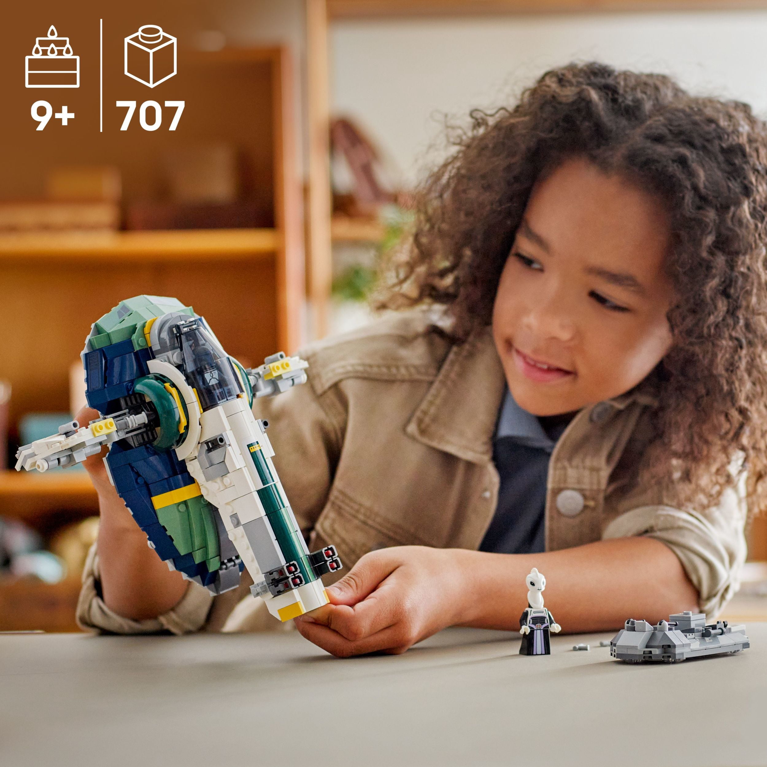 LEGO Star Wars : L’Attaque des Clones Le Vaisseau de Jango Fett, Ensemble 75433