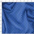 thumbnail image 4 of Soimoi Blue Rayon Fabric Circle Art Geometric Decor Fabric Printed Yard 56 Inch Wide, 4 of 5