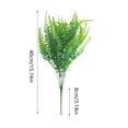 thumbnail image 2 of Fleurs Feuilles Persanes Réalistes pour Intérieur Extérieur Maison Jardin Vert Réaliste pour Arrangement Élégant, 2 of 7