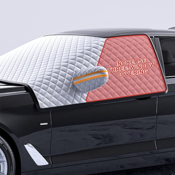 TIMIFIS Snow Cover, All Seasons Sunshade Ice Cover 360 All-Weather Sunshade Ice Cover Windshield Snow Cover Sunshade 360 All-Weatherreversible Windshield Protector Fits Home Decor