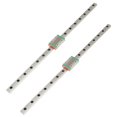 thumbnail image 3 of 2 Pcs LML12H Rails de Guidage Linéaires Longueur 400mm avec Glissières MGN12H, 3 of 14