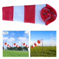thumbnail image 4 of Windsock Tissu Oxford Léger Sculptures Coupe-Vent Direction Rouge 100cm, 4 of 7