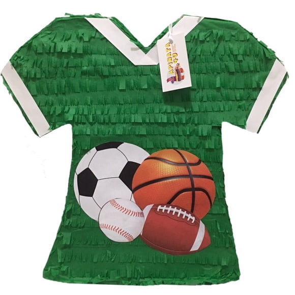 Jersey Piñata Sports Theme