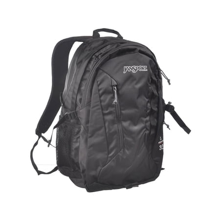 JanSport Agave Hiking Backpack - 32 Liter Daypack with Universal 3L Hydration System or 38.1cm Laptop Sleeve, Black