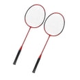 thumbnail image 3 of LEIJIAER Raquette de Badminton Offensive en Alliage de Fer Légère Prise Confortable Sports Raquette de Badminton Rouge, 3 of 14