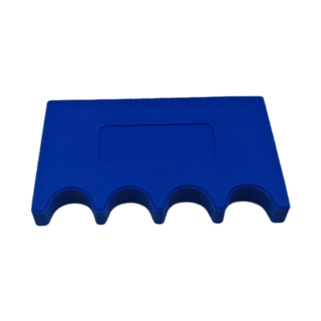 Siruishop Porte-Queue de Piscine à 4 Queues pour Table Porte-Queue de Billard pour Bar Centre Communautaire Bleu
