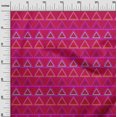 thumbnail image 3 of oneOone Cotton Cambric Pink Fabric Geometric Craft Projects Decor Fabric Printed By The Yard 42 Inch Wide, 3 of 4