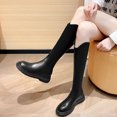 thumbnail image 1 of Styesk Boots for Women Winter Thick Bottom Boots Female Boots But Knee Thin Within The High Boots Water Proof Boots Round Toe Rider Boots Work Boots for Women, 1 of 7