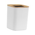 thumbnail image 1 of DOLITY Bathroom Wastebasket Opening Top Simple without Lid Large Indoor Rubbish Can for 18L, 1 of 9