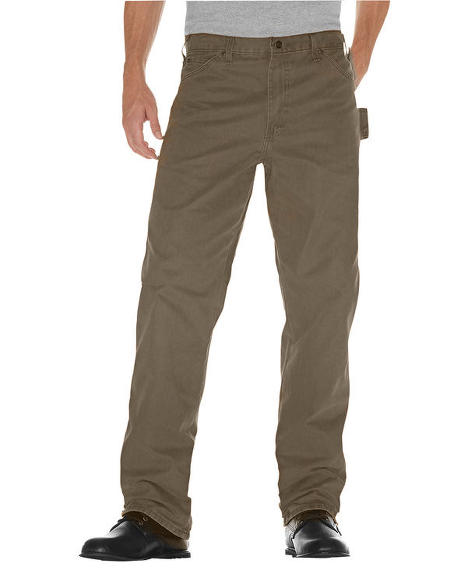 Dickies Mens Relaxed Fit Sanded Duck Carpenter Jean, 40W x 32L