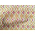 thumbnail image 4 of oneOone Cotton Cambric Fabric Diamond Geometric Print Sewing Fabric BTY 56 Inch Wide, 4 of 4